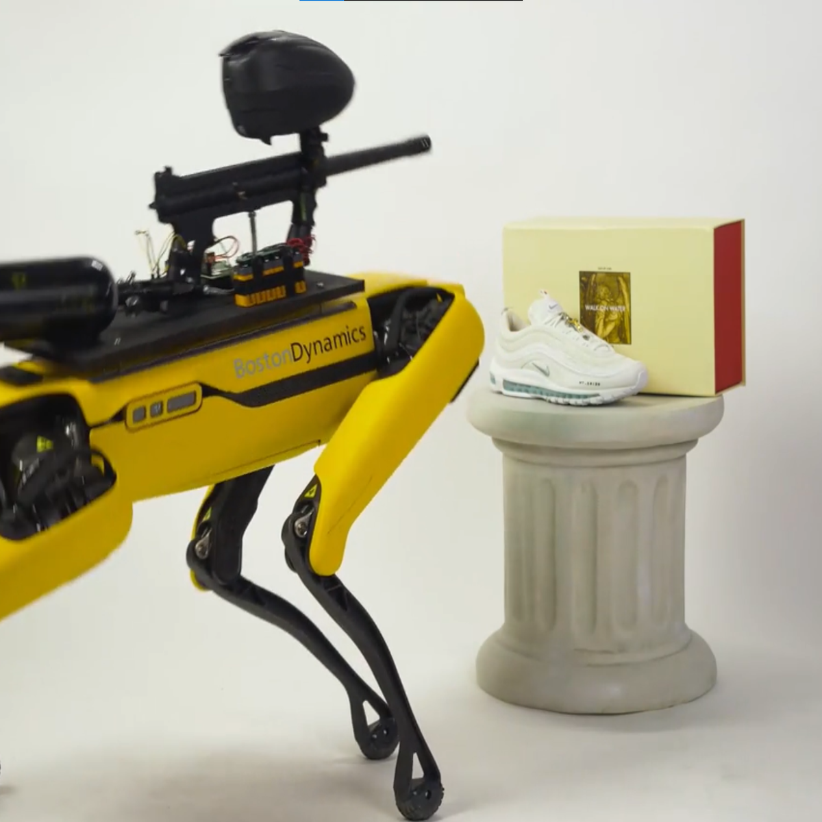 Boston dynamics best sale killer robot